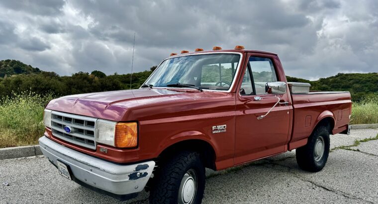 1991 Ford F150 Single cab Short bed